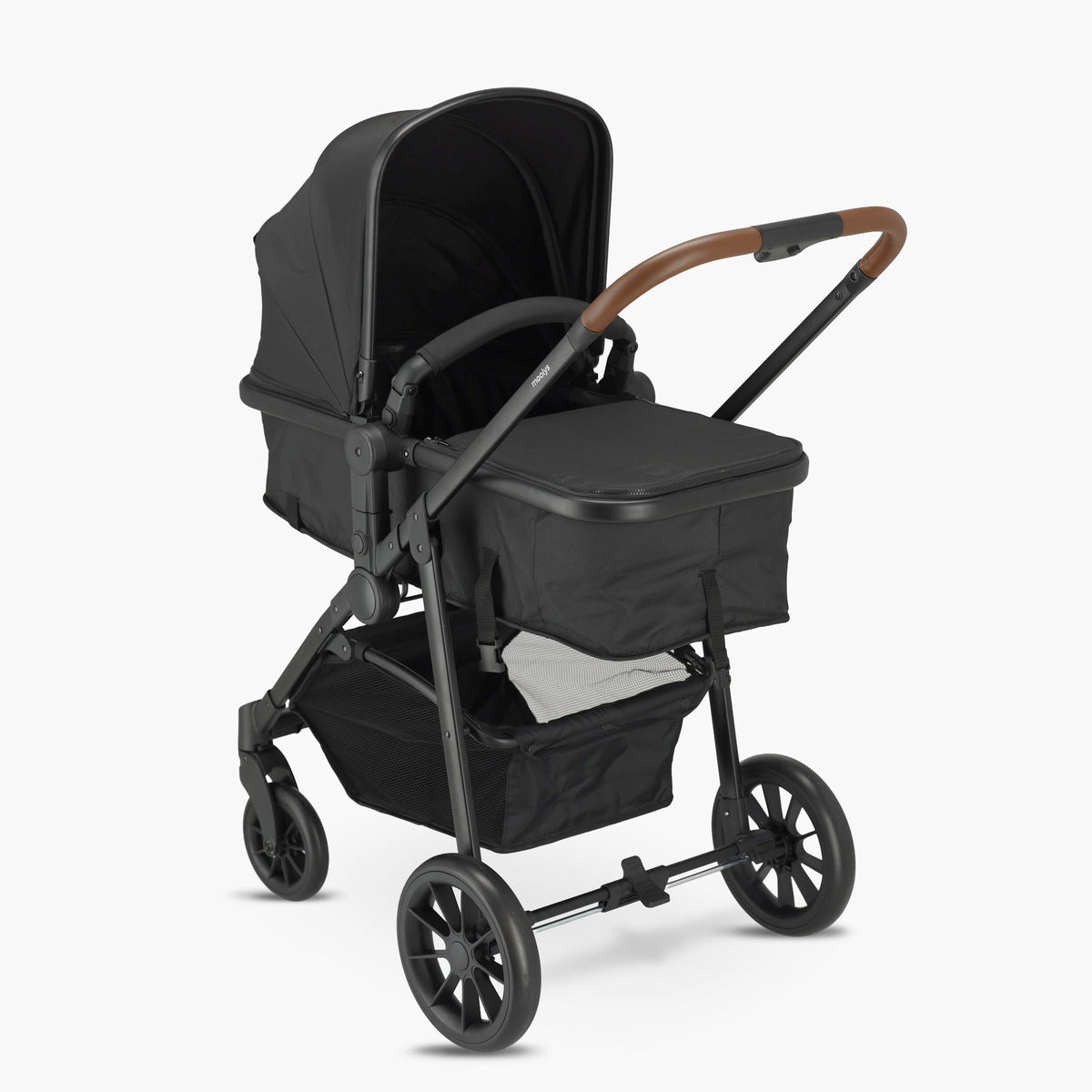 Mooiys Kai Stroller - 3-in-1 Travel System Stroller - Black