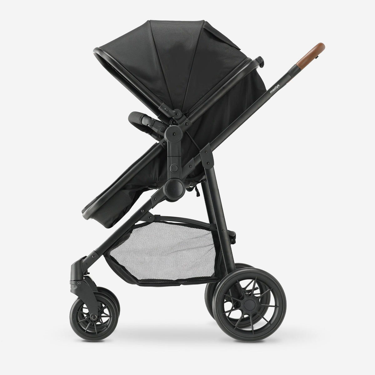 Mooiys Kai Stroller - 3-in-1 Travel System Stroller - Black