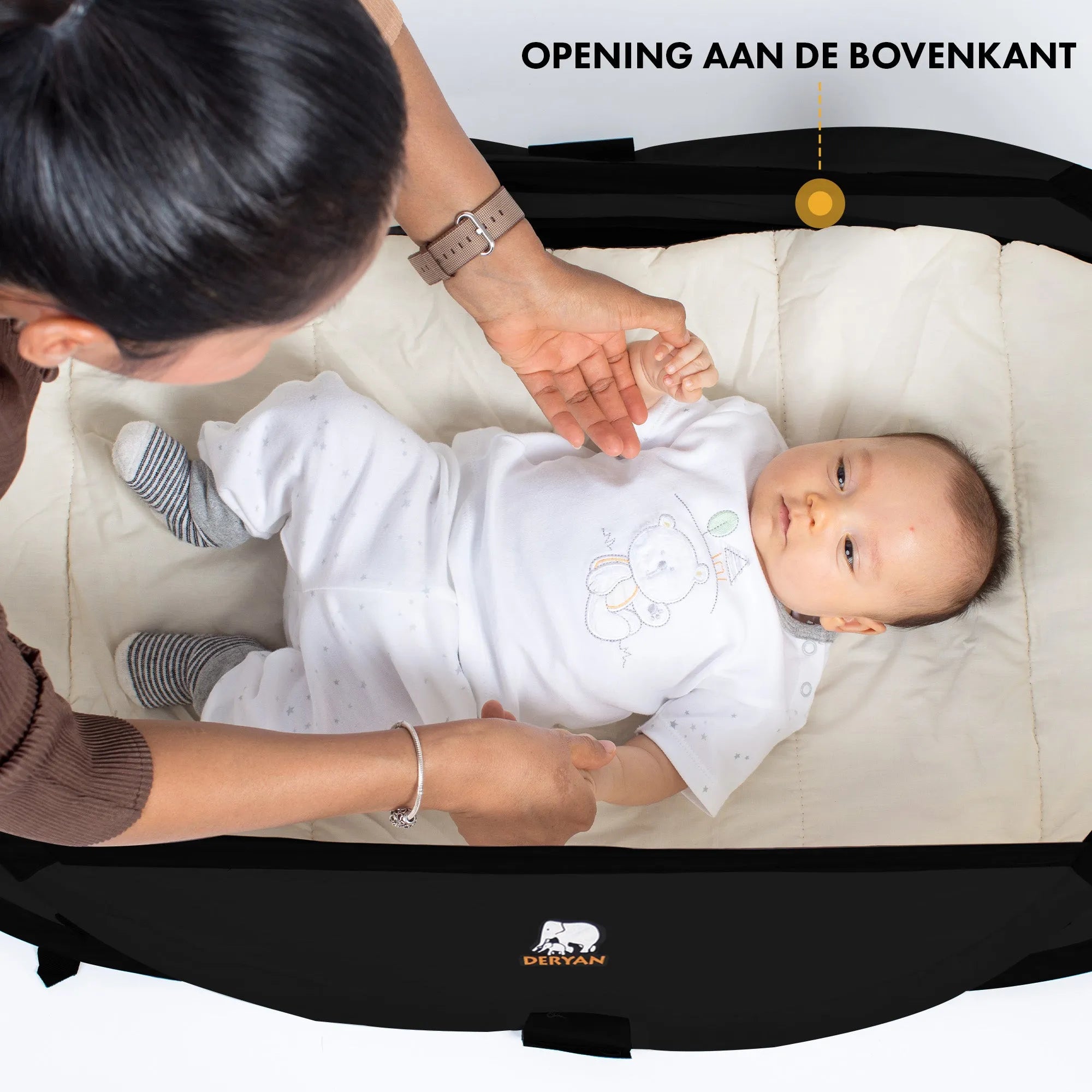 Deryan outlet Baby Luxe - Campingbedje - Ocean Deryan outlet Baby Luxe - Campingbedje - Ocean
