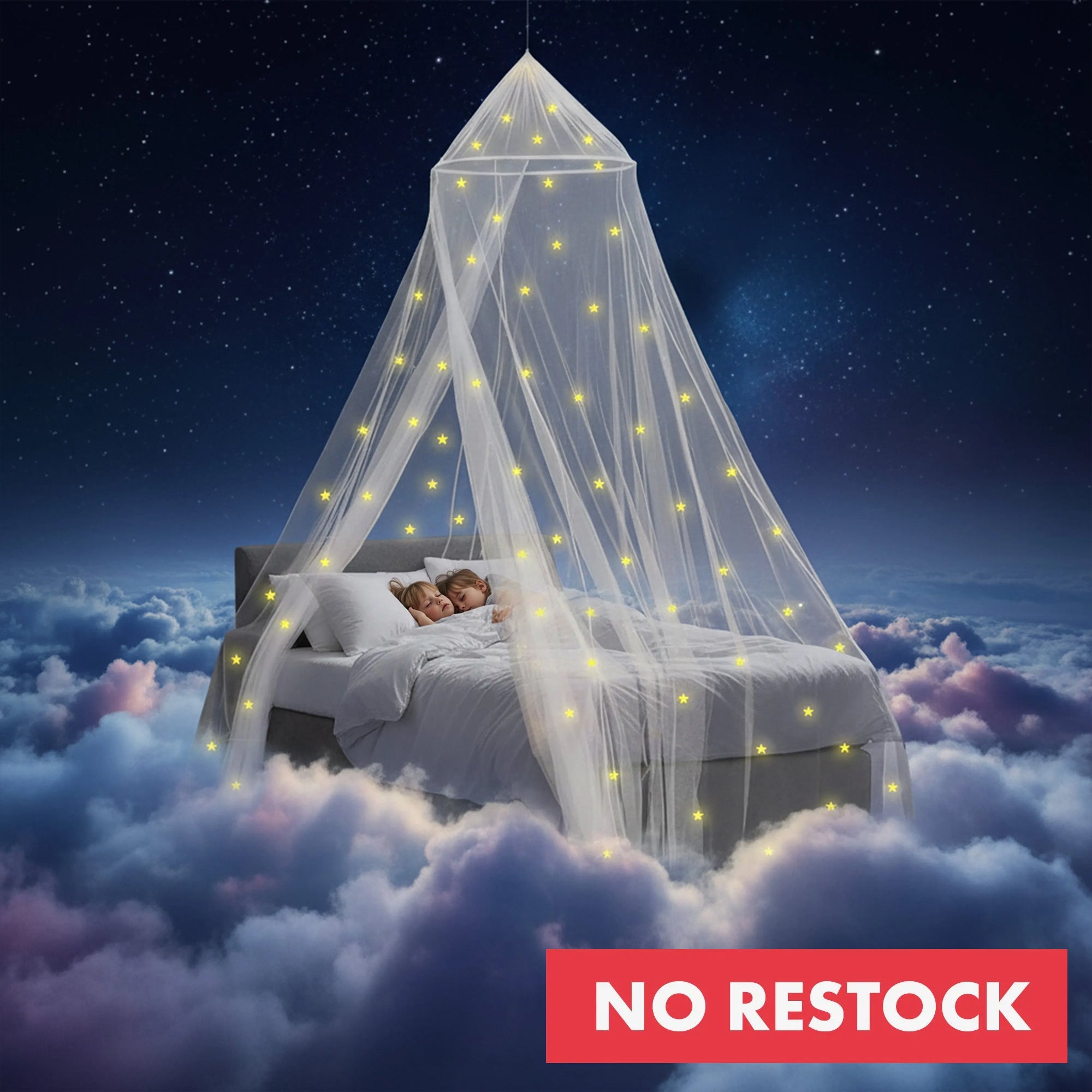 Självlysande myggnät