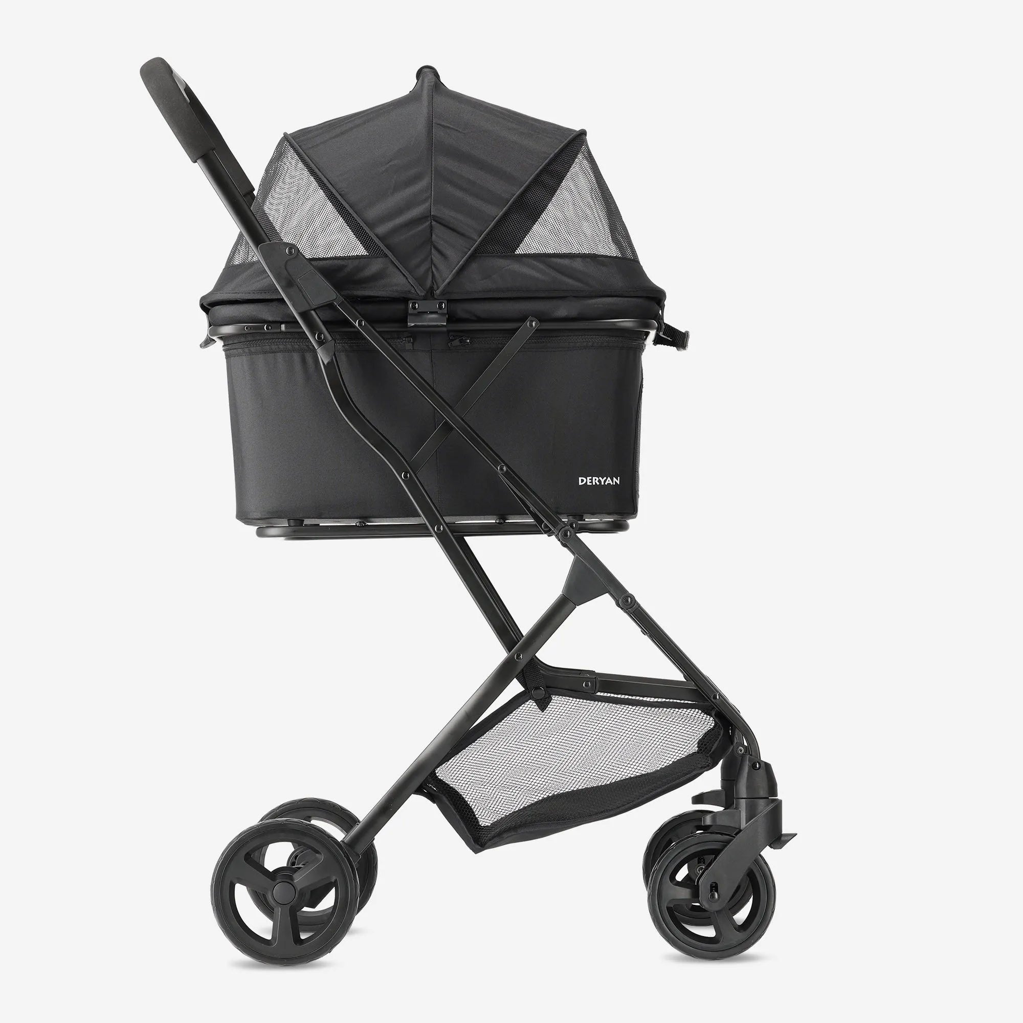 YITAHOME Opvouwbare hondenbuggy voor kleine honden, huisdierbuggy met YITAHOME Opvouwbare hondenbuggy voor kleine honden, huisdierbuggy met