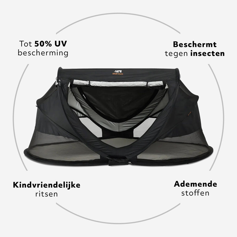 Toddler Luxe Black