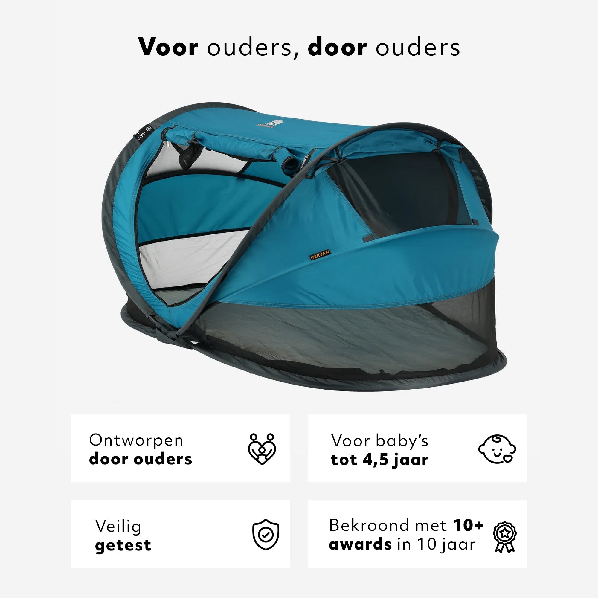 deryan reisebett zelt Peuter Luxe Ocean