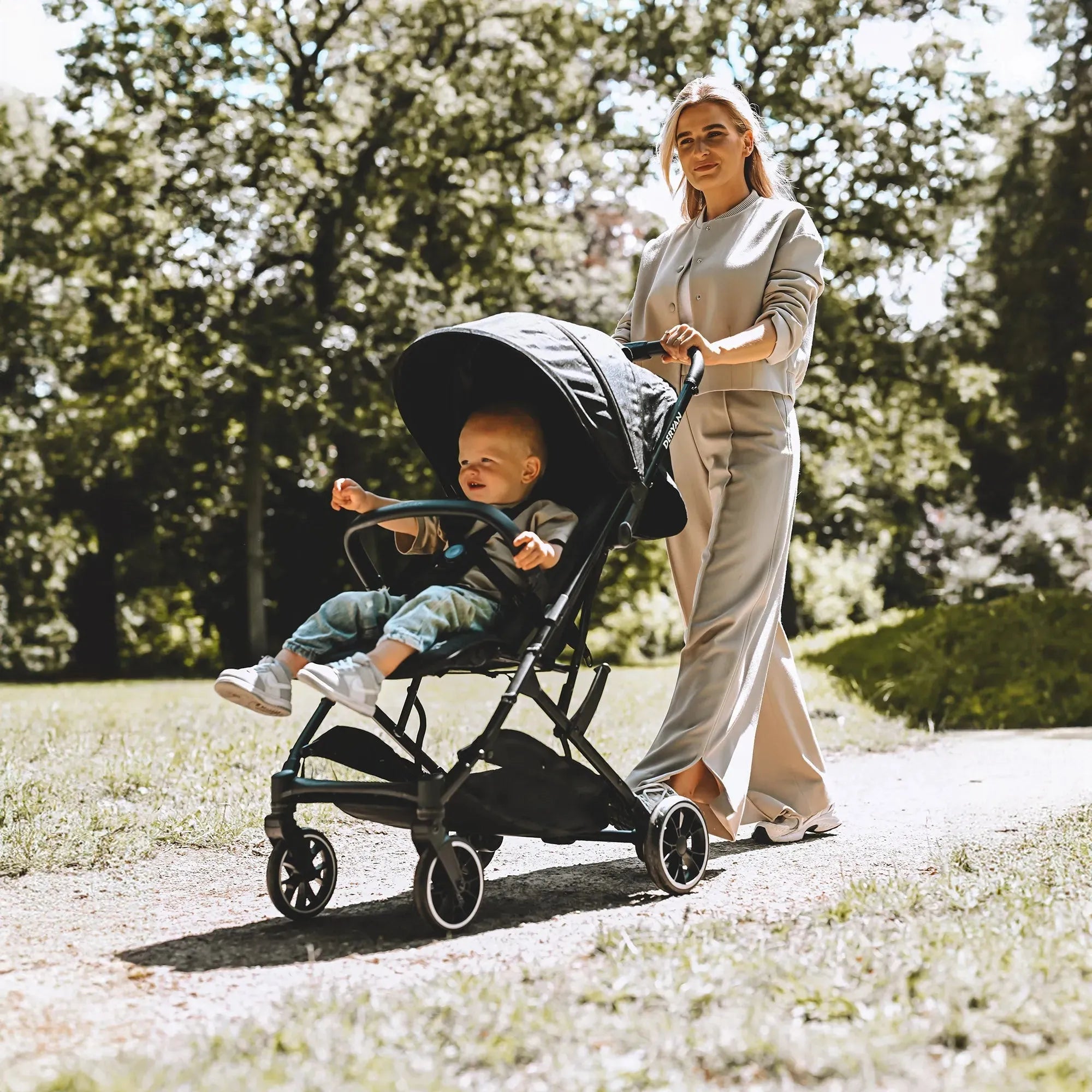 Rolo Stroller Black