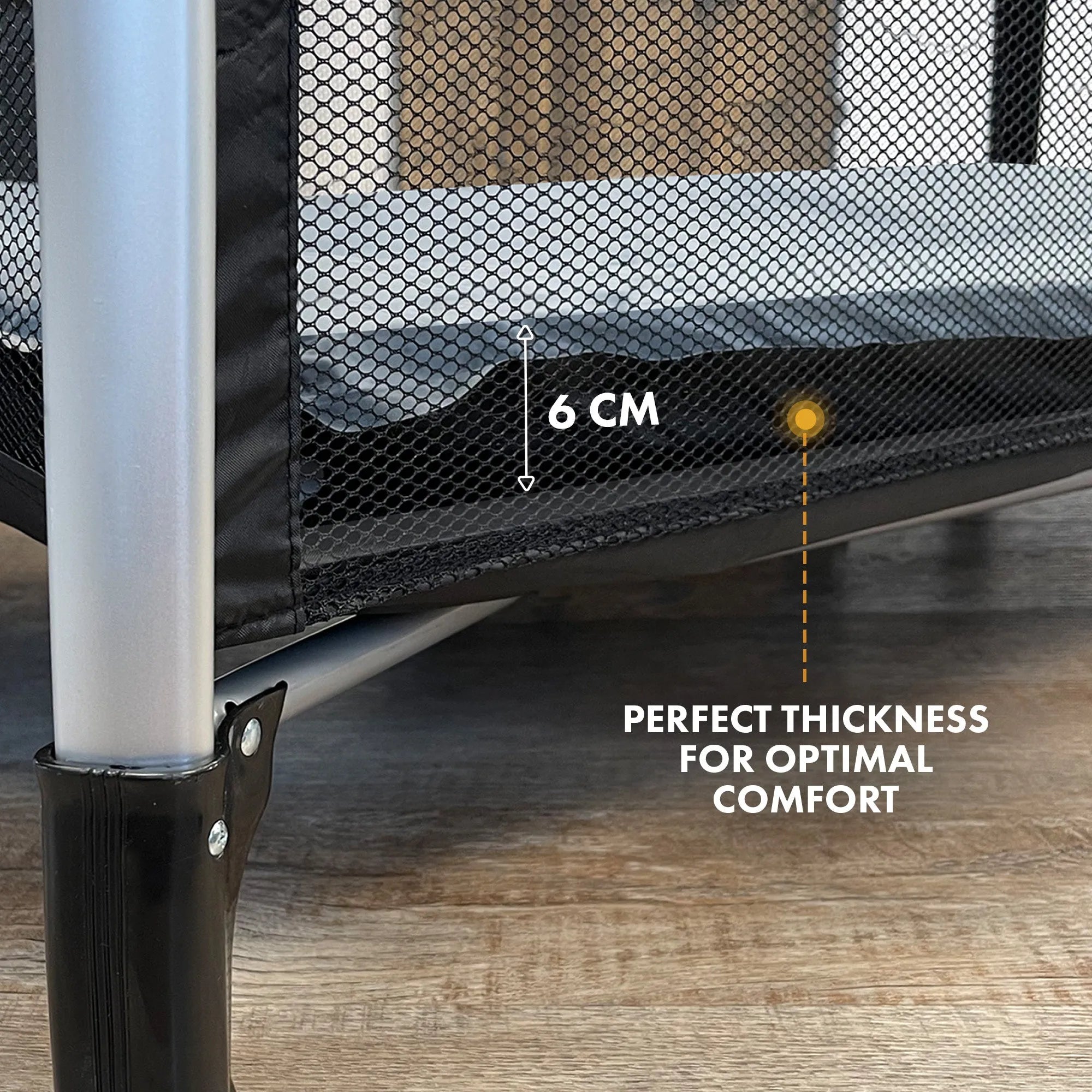 Self-inflating camping bed mattress - 120x60 cm